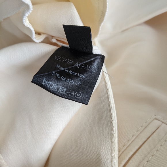 VICTOR ALFARO, Wide Leg Pleated Culottes, 10 - Picture 9 of 11